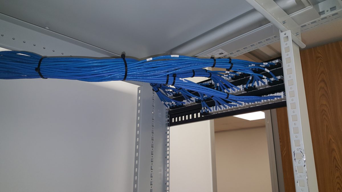 Patch Panel Keystone Rear